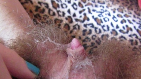 my wet cummy hairy big clit pussy